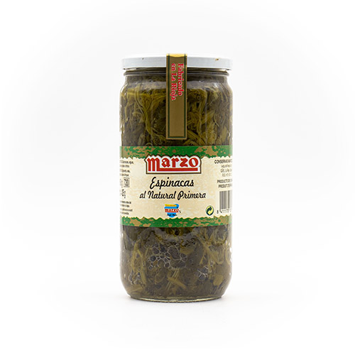 ESPINACS AL NATURAL MARZO