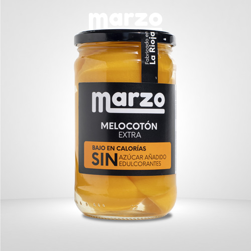MELOCOTON MITADES TARRO SIN AZUCAR TARRO MARZO