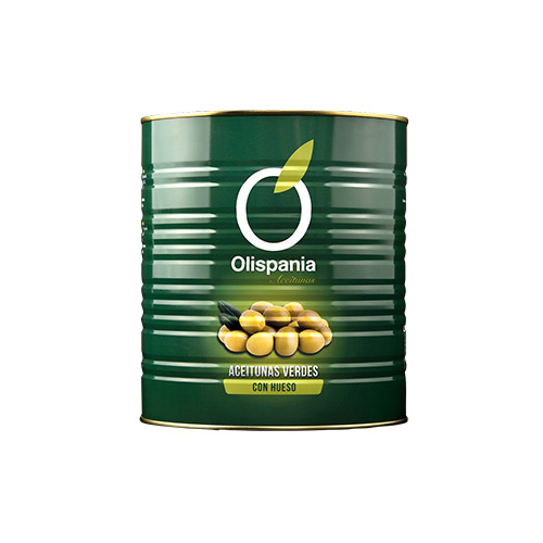 ACEITUNAS MANZANILLA SABOR NATURAL 160/180 10 KG OLISPANIA