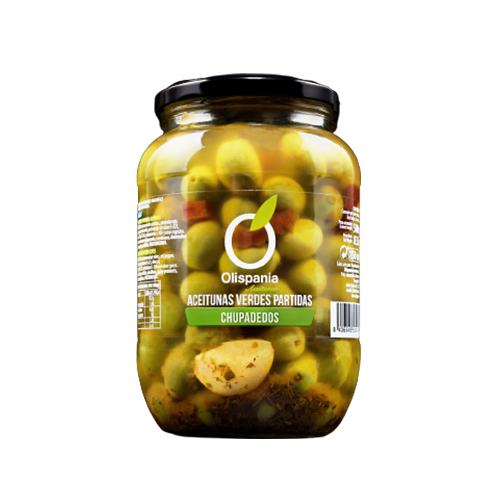 ACEITUNAS CHUPADEDOS 850 ML OLISPANIA