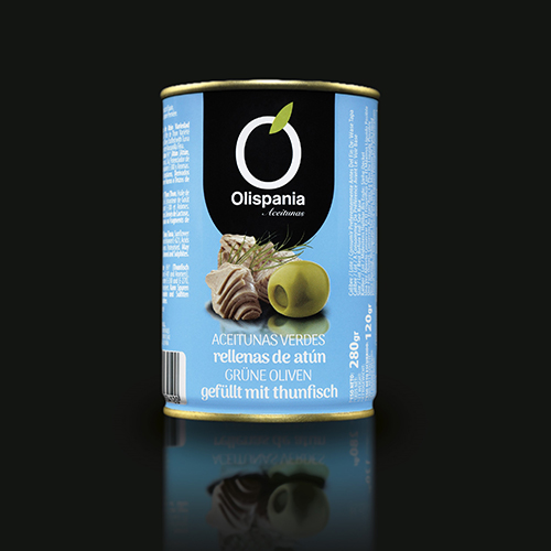 ACEITUNAS RELLENAS ATUN OLISPANIA