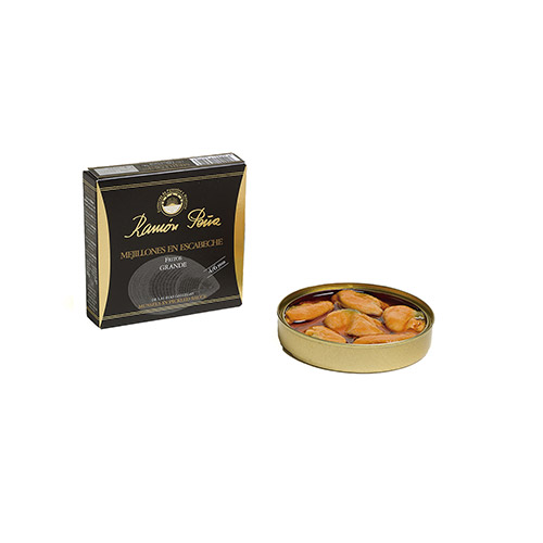 *MEJILLONES ESCABECHE 4-6 RO-120 R.PEÑA*