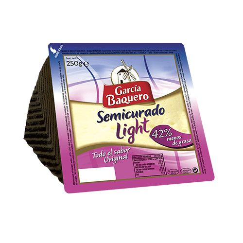 CUNYA SEMICURAT LIGHT 250 GRS G.BAQUERO