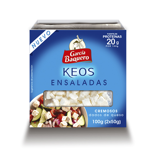 QUESO DADOS 2X50 GRS KEOS