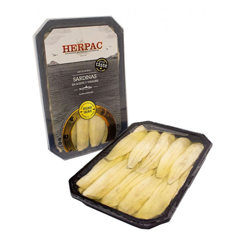 SARDINAS ACEITE Y VINAGRE 500 GRS HERPAC
