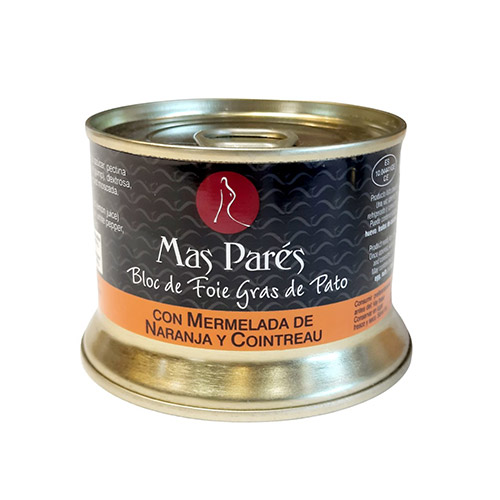 BLOC FOIE CON NARANJA 130G.