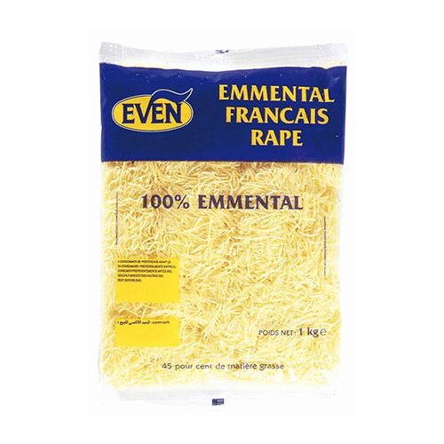 EMMENTAL RALLADO BOLSA 1 Kg. EVEN ......
