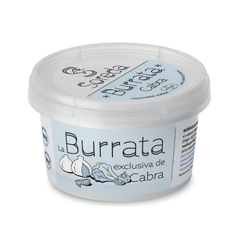 BURRATA CABRA 120 GRS SOREDA
