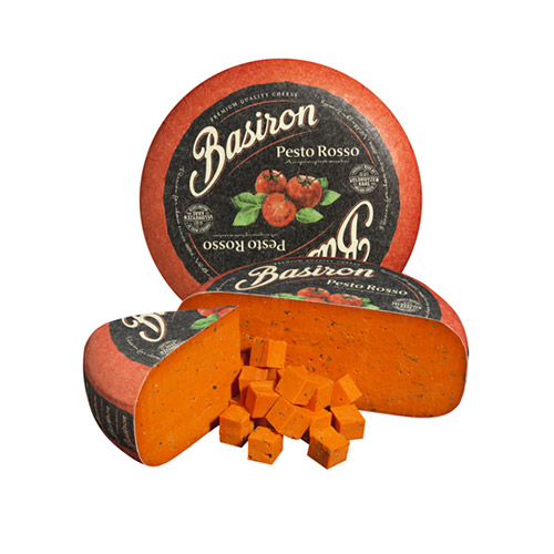 GOUDA PESTO VERMELL BASIRON