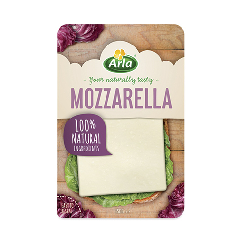 MOZZARELA LONCHAS 175G GRS ARLA