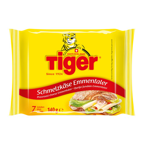 EMMENTAL LONCHAS TIGER 140 GRS