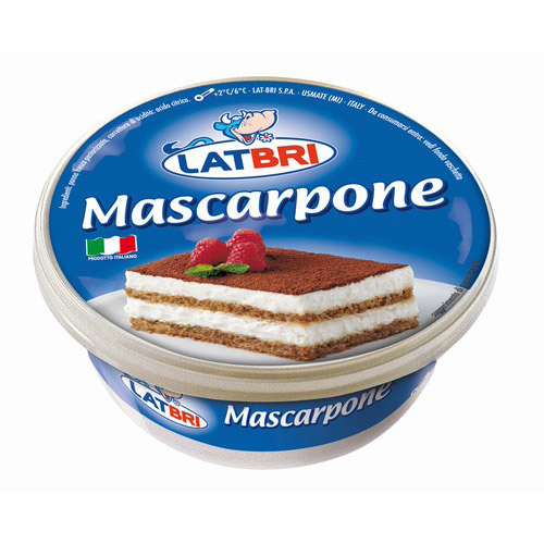 MASCARPONE LAT-BRI 250gr. ..............