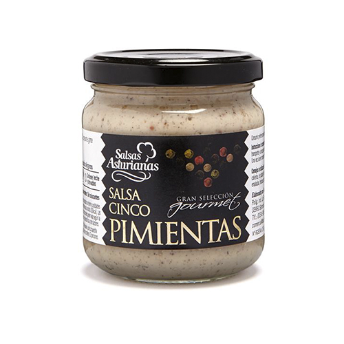 CINCO PIMIENTAS 212 ML SALSAS ASTURIANAS
