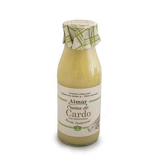 CREMA DE CARDS AMB AMETLLES AIMAR
