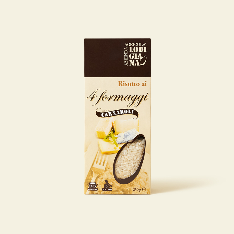 Risotto 4 quesos Lodigiana