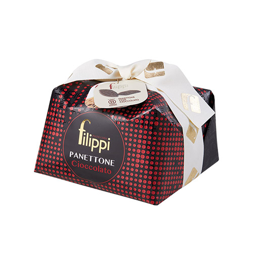 Panettone xocolata negre 1/2 kg Filippi