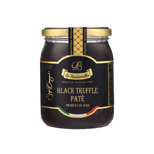 PATE TRUFA NEGRA 500 GRS LA RUSTICHELLA