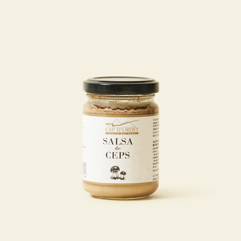 Salsa de boletus 125 grs Cap d'Urdet