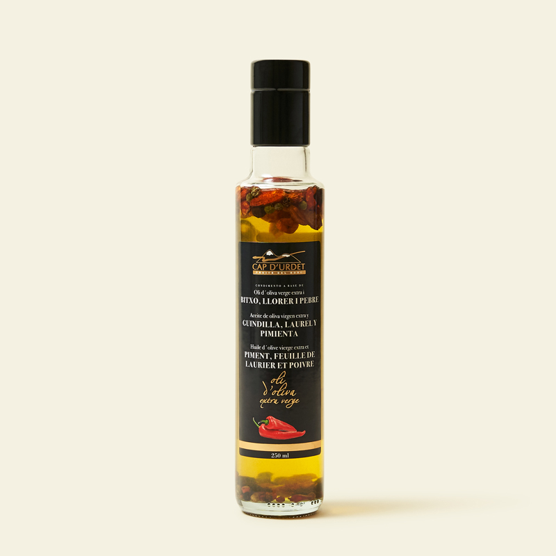 Aceite picante 250 ml Cap d'Urdet